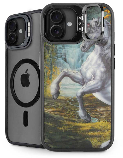 Unicorn of the Willow by Ed Beard Jr iPhone 16 Kickstand Case