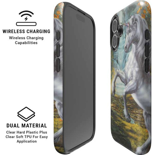 Unicorn of the Willow by Ed Beard Jr iPhone 16 Magsafe Impact Case