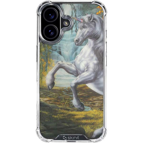 Unicorn of the Willow by Ed Beard Jr iPhone 16 Plus Clear Case
