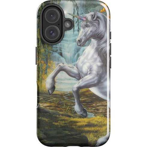 Unicorn of the Willow by Ed Beard Jr iPhone 16 Plus Impact Case