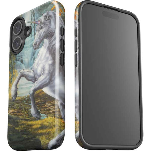 Unicorn of the Willow by Ed Beard Jr iPhone 16 Plus Impact Case