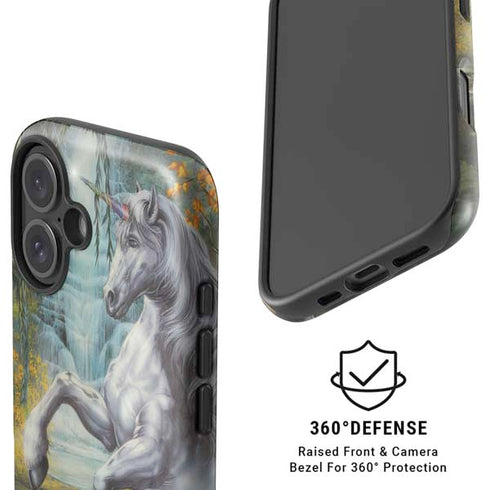 Unicorn of the Willow by Ed Beard Jr iPhone 16 Plus Magsafe Impact Case