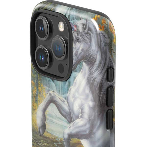 Unicorn of the Willow by Ed Beard Jr iPhone 16 Pro Impact Case