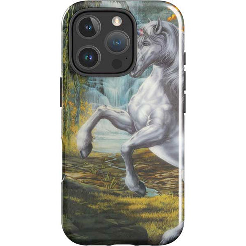 Unicorn of the Willow by Ed Beard Jr iPhone 16 Pro Max Impact Case