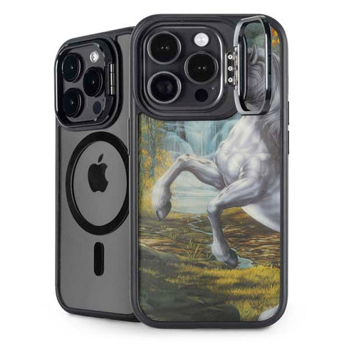 Unicorn of the Willow by Ed Beard Jr iPhone 16 Pro Max Kickstand Case