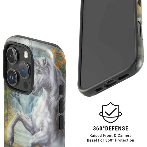 Unicorn of the Willow by Ed Beard Jr iPhone 16 Pro Max Magsafe Impact Case