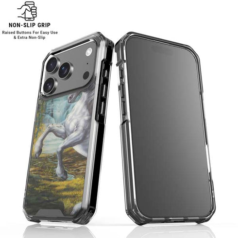 Unicorn of the Willow by Ed Beard Jr iPhone 18 Pro Clear Case