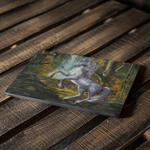Unicorn of the Willow by Ed Beard Jr Apple MacBook Air Skin