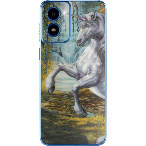 Unicorn of the Willow by Ed Beard Jr Moto G Play 4G (2024) Skin