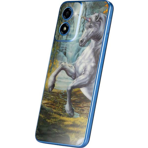 Unicorn of the Willow by Ed Beard Jr Moto G Play 4G (2024) Skin