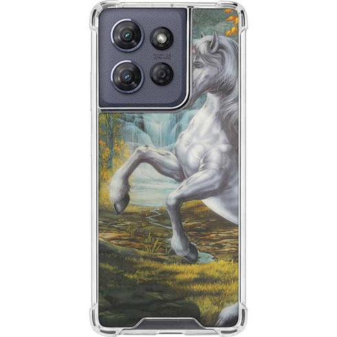 Unicorn of the Willow by Ed Beard Jr Moto G Play 5G (2025) Clear Case