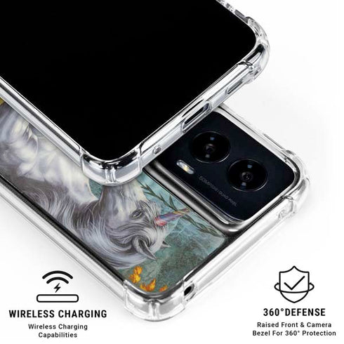 Unicorn of the Willow by Ed Beard Jr Moto G Power 5G (2024) Clear Case