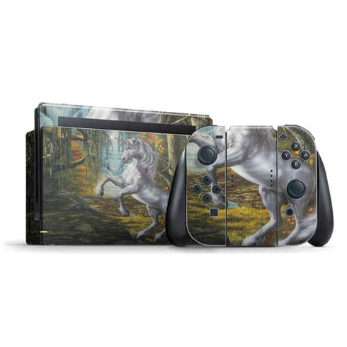 Unicorn of the Willow by Ed Beard Jr Nintendo Skins