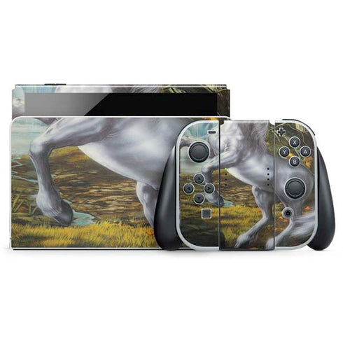Unicorn of the Willow by Ed Beard Jr Nintendo Skins