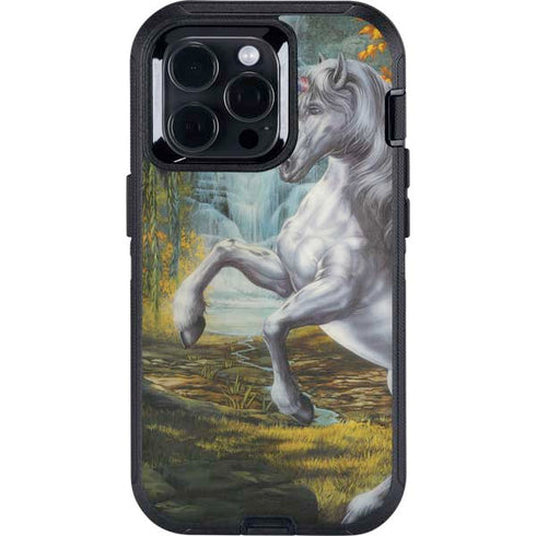 Unicorn of the Willow by Ed Beard Jr Otterbox Defender iPhone Skin