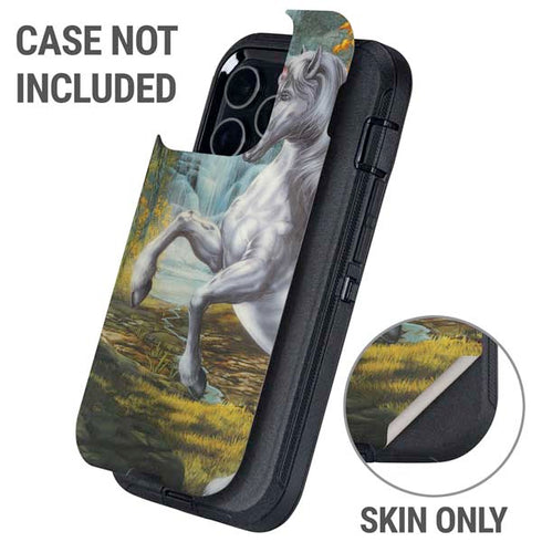 Unicorn of the Willow by Ed Beard Jr Otterbox Defender iPhone Skin