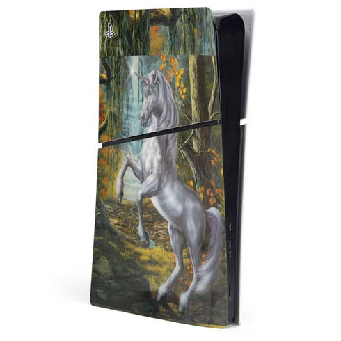 Unicorn of the Willow by Ed Beard Jr PS5 Slim Digital Edition Console Skin