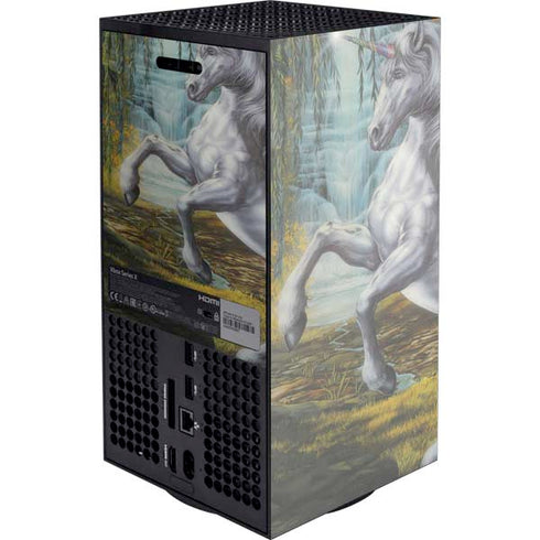 Unicorn of the Willow by Ed Beard Jr XBox Series X Digital Edition Console Skin