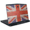 United Kingdom Flag Dark Wood Dell Alienware Skin