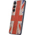 United Kingdom Flag Dark Wood Galaxy A16 5G Skin