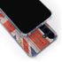 United Kingdom Flag Dark Wood Galaxy A55 5G Clear Case