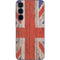 United Kingdom Flag Dark Wood Galaxy A55 5G Skin