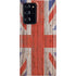 United Kingdom Flag Dark Wood Galaxy Cases