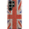 United Kingdom Flag Dark Wood Galaxy S23 Ultra Pro Case