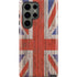 United Kingdom Flag Dark Wood Galaxy S23 Ultra Pro Case