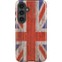 United Kingdom Flag Dark Wood Galaxy S25 Impact Case