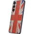 United Kingdom Flag Dark Wood Galaxy S24 Skin