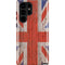 United Kingdom Flag Dark Wood Galaxy S25 Ultra Impact Case