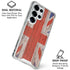 United Kingdom Flag Dark Wood Galaxy S25 Ultra Clear Case