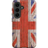 United Kingdom Flag Dark Wood Galaxy S26 Plus Impact Case