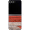United Kingdom Flag Dark Wood Galaxy Z Flip6 Skin