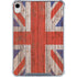 United Kingdom Flag Dark Wood iPad 11th Gen (2025) Clear Case