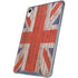 United Kingdom Flag Dark Wood iPad 11th Gen (2025) Clear Case