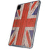 United Kingdom Flag Dark Wood iPad Cases