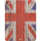 United Kingdom Flag Dark Wood iPad Pro 13in M4 (2024) Skin