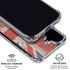 United Kingdom Flag Dark Wood iPhone 16 Plus Clear Case