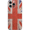 United Kingdom Flag Dark Wood iPhone 16 Pro Max Skin