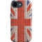 United Kingdom Flag Dark Wood iPhone 16e Impact Case