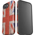 United Kingdom Flag Dark Wood iPhone 16e Impact Case