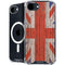 United Kingdom Flag Dark Wood iPhone 16e MagSafe Case
