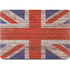 United Kingdom Flag Dark Wood Apple MacBook Air Skin