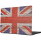 United Kingdom Flag Dark Wood Apple MacBook Pro 14-inch Skin