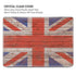 United Kingdom Flag Dark Wood MacBook Cases