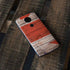 United Kingdom Flag Dark Wood Moto E5 Plus Skin