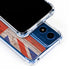 United Kingdom Flag Dark Wood Moto G 5G (2024) Clear Case