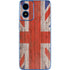 United Kingdom Flag Dark Wood Moto G Play 4G (2024) Skin